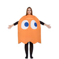 Clyde Orange Ghost Costume Pacman Kostuum