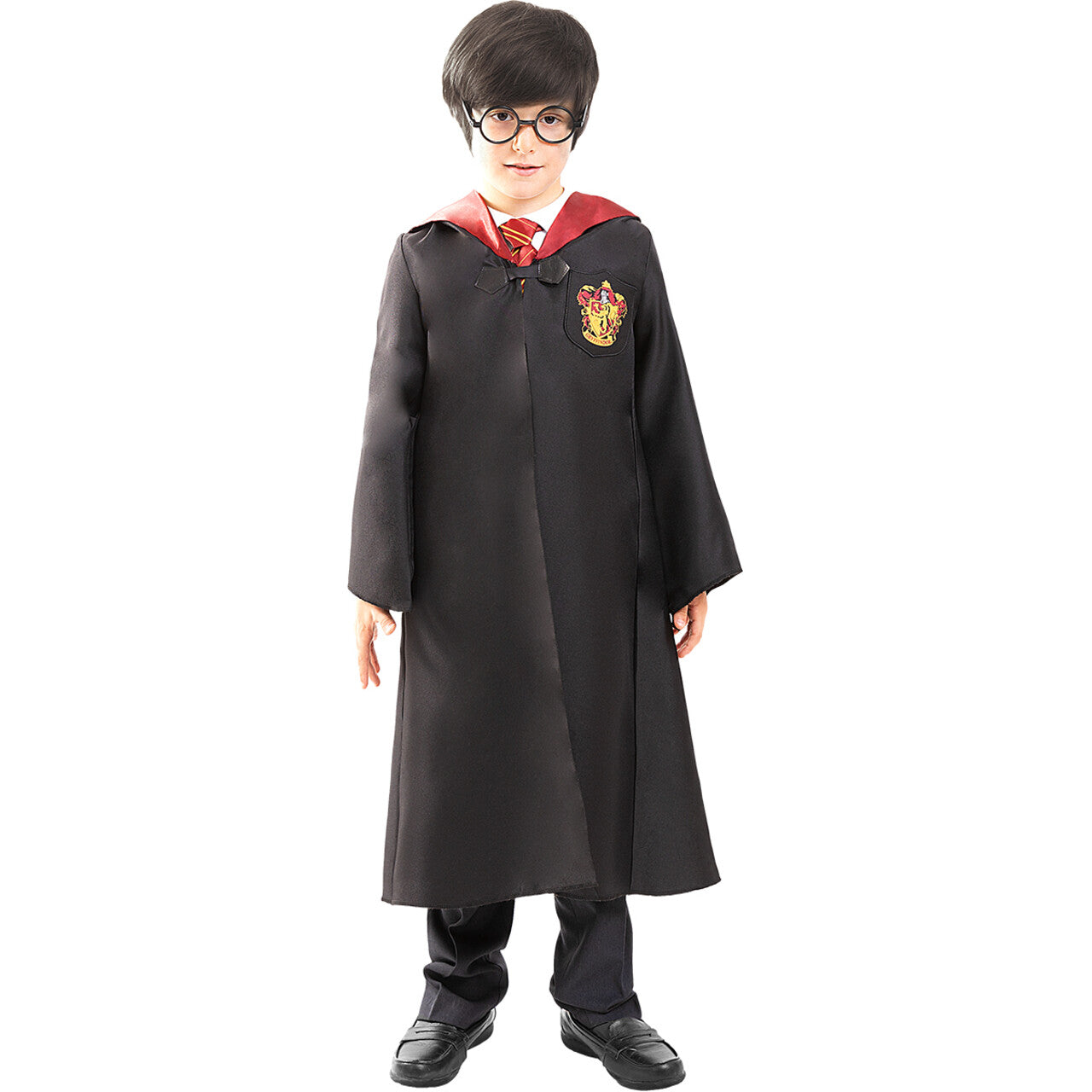 Op deze afbeelding zie je een Kostuums, van het merk Funidelia. Harry Potter™ Gryffindor Student Kind Kind Kostuum