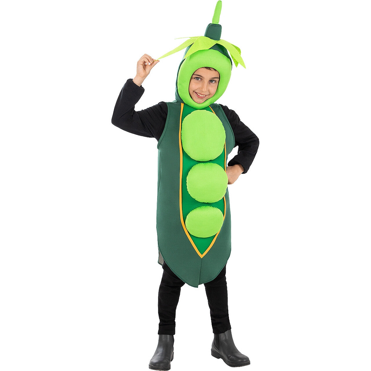 Op deze afbeelding zie je een Kostuums, van het merk Funidelia. Echt Ecologische Erwt Voor Kinderen Kind Kostuum