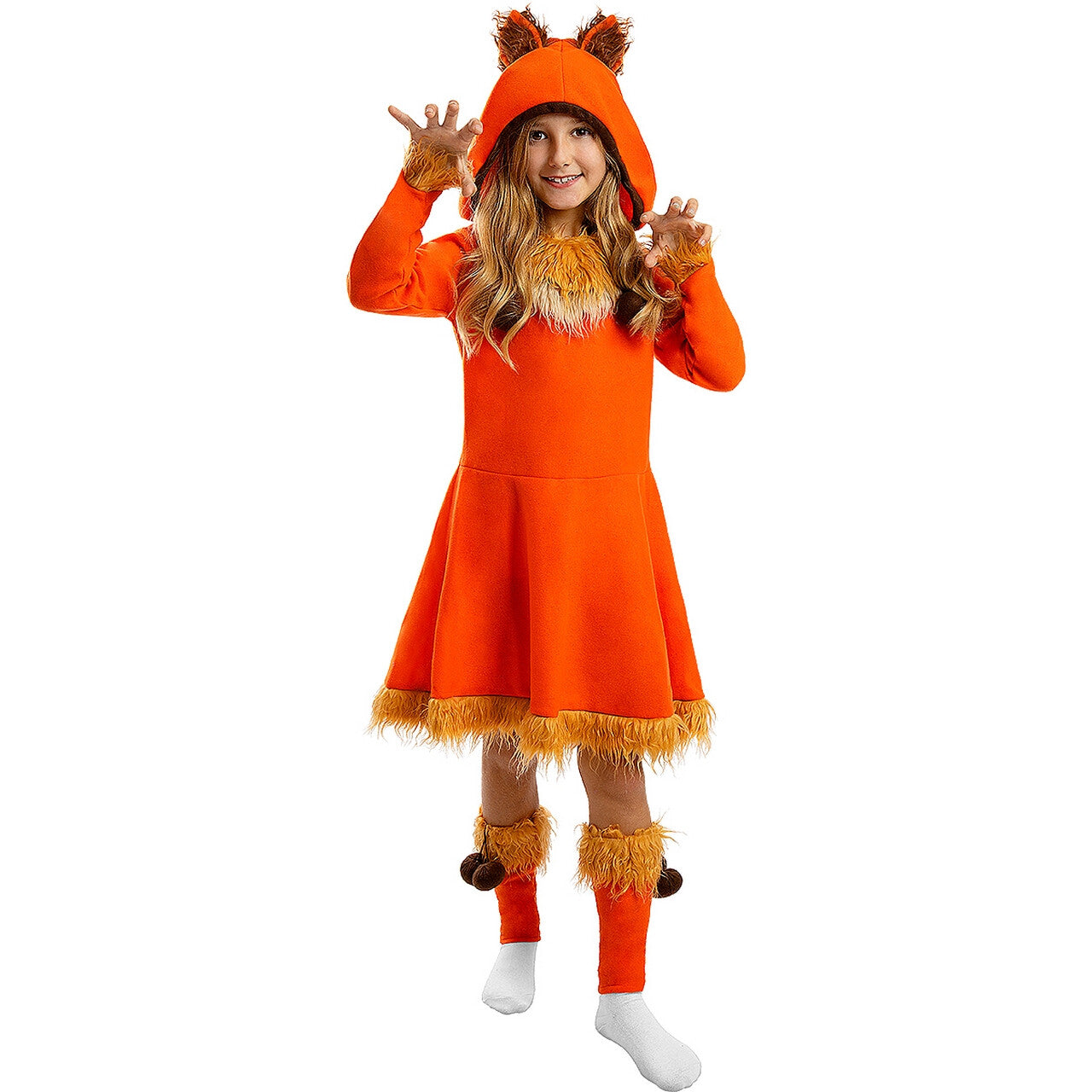 Op deze afbeelding zie je een Kostuums, van het merk Funidelia. Sluwe Viola Vos Kind Meisje Kostuum