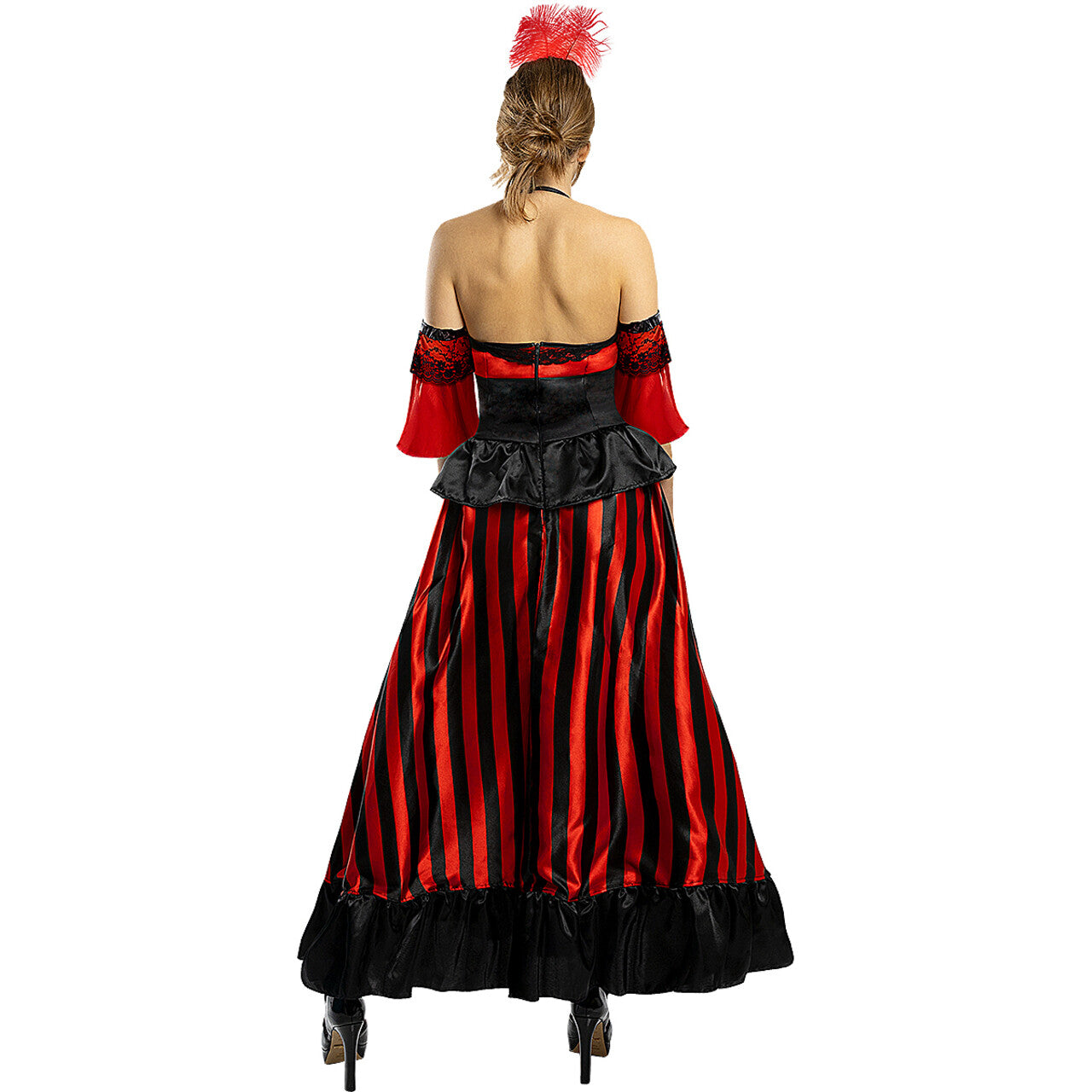 Op deze afbeelding zie je een Kostuums, van het merk Funidelia. Sensuele Cancan Carly Vrouw Kostuum