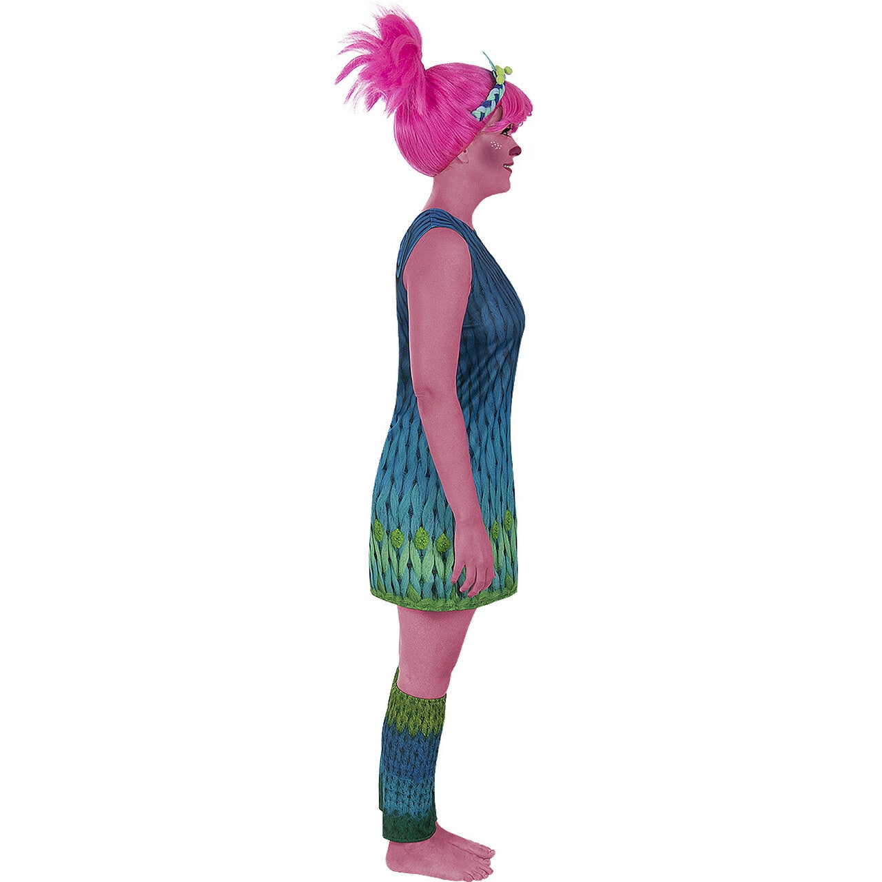 Op deze afbeelding zie je een Kostuums, van het merk Funidelia. Prinses Poppy Trolls 3 Vrouw Kostuum