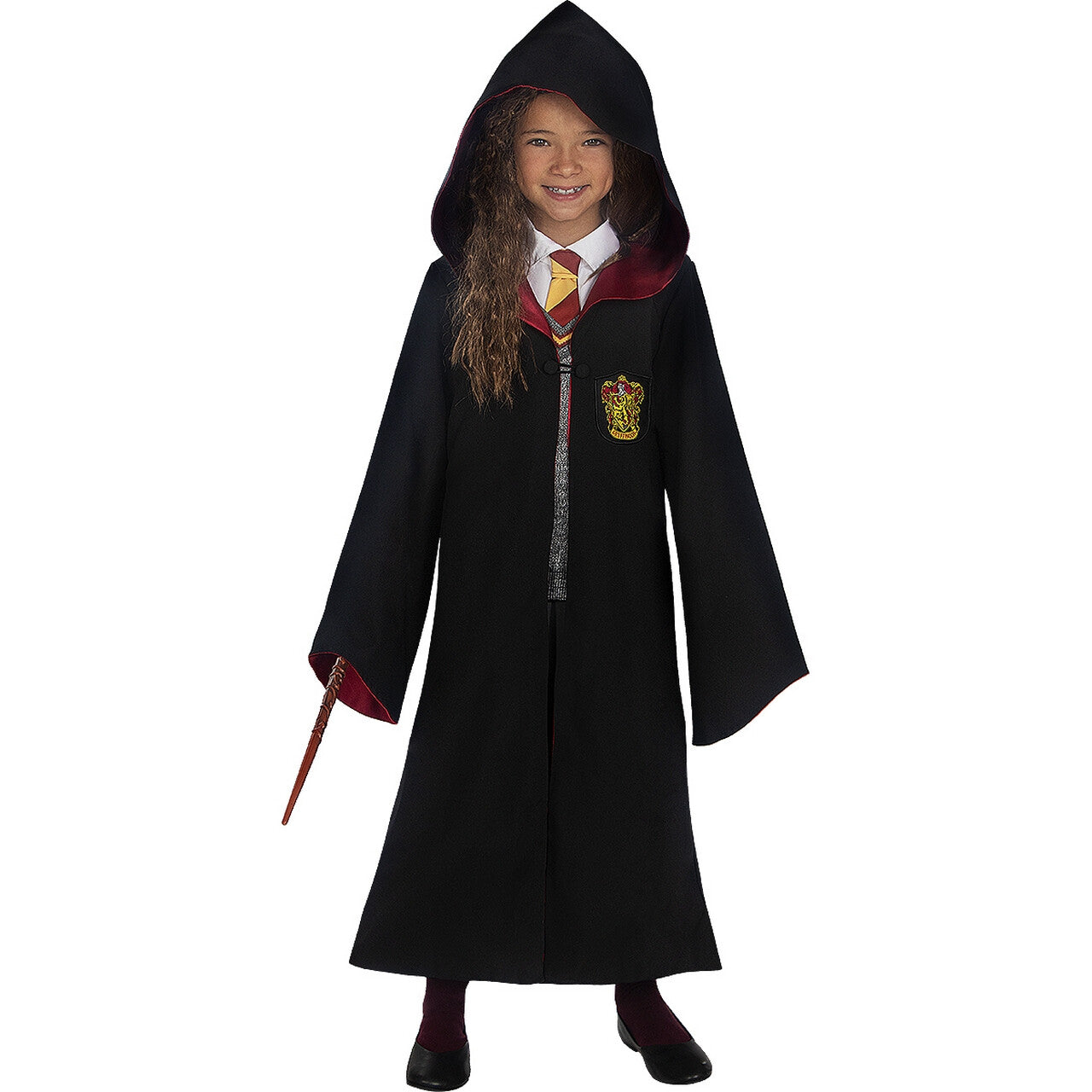 Op deze afbeelding zie je een Kostuums, van het merk Funidelia. Deluxe Hermielien Granger Meisje Kostuum