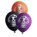 Latex Ballonnen Day Of The Dead 8 Stuks