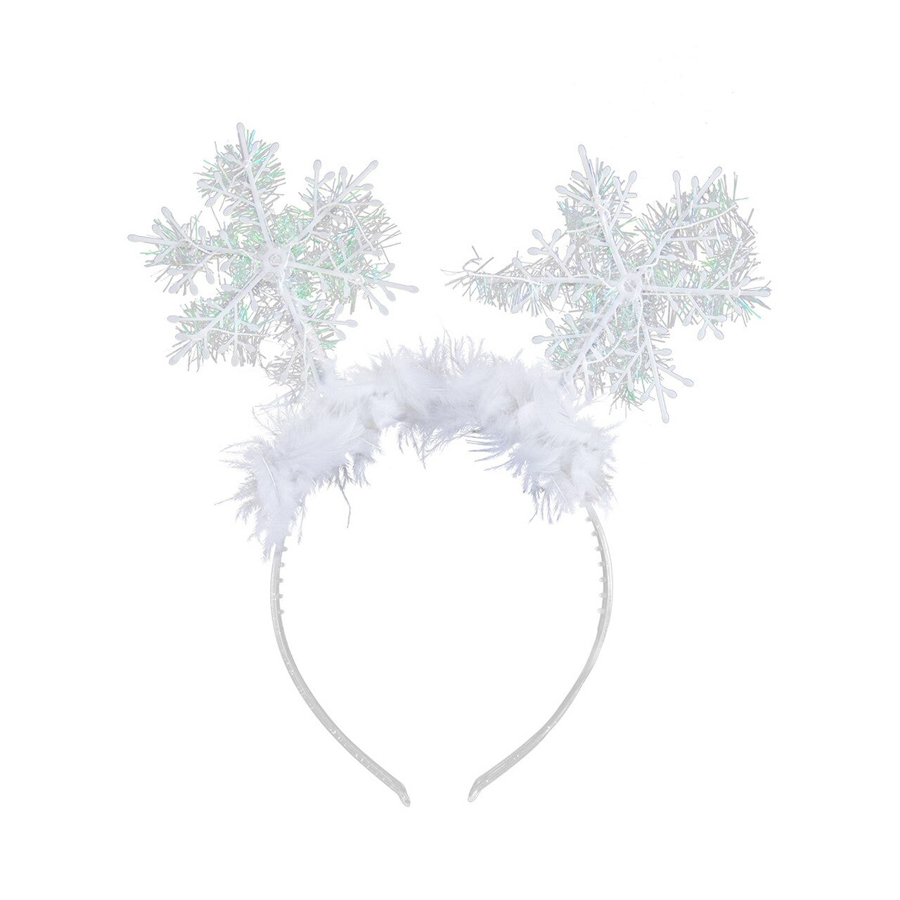 Op deze afbeelding zie je een Accessoires, van het merk Funidelia. Snowflake Headband