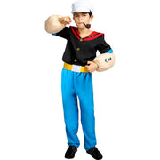 Op deze afbeelding zie je een Kostuums, van het merk Funidelia. Spinazie Liefhebber Popeye™ Kind Jongen Kostuum
