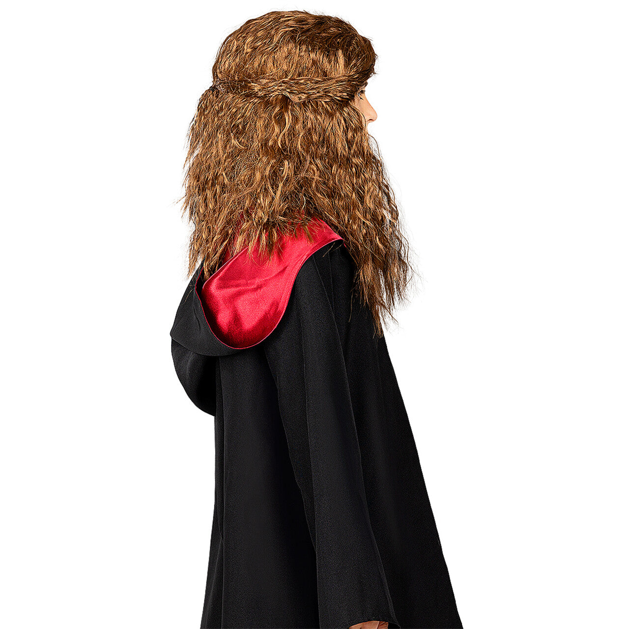 Op deze afbeelding zie je een Accessoires, van het merk Funidelia. Hermione Pruik Harry Potter Kind