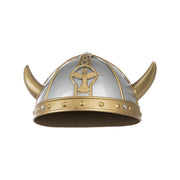 Op deze afbeelding zie je een Accessoires, van het merk Funidelia. Barbaarse Viking Strijder Helm