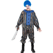 Op deze afbeelding zie je een Kostuums, van het merk Funidelia. Blue Met Gedoe In Het Circus Clown Man Kostuum