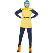 Op deze afbeelding zie je een Kostuums, van het merk Funidelia. Superslimme Bulma Dragon Ball Vrouw Kostuum