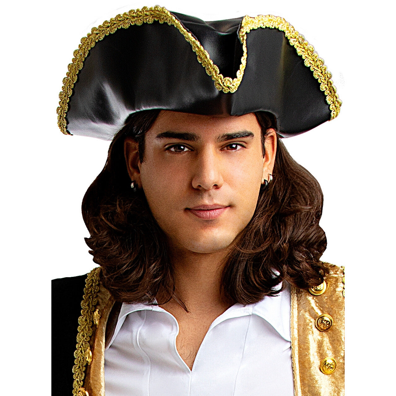 Op deze afbeelding zie je een Accessoires, van het merk Funidelia. Koloniale Steekhoed Musketier Porthos