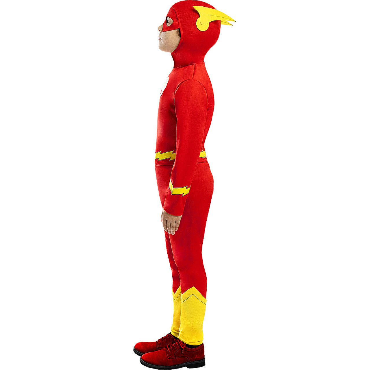 Op deze afbeelding zie je een Kostuums, van het merk Funidelia. Megasnelle Superheld The Flash Jongen Kostuum