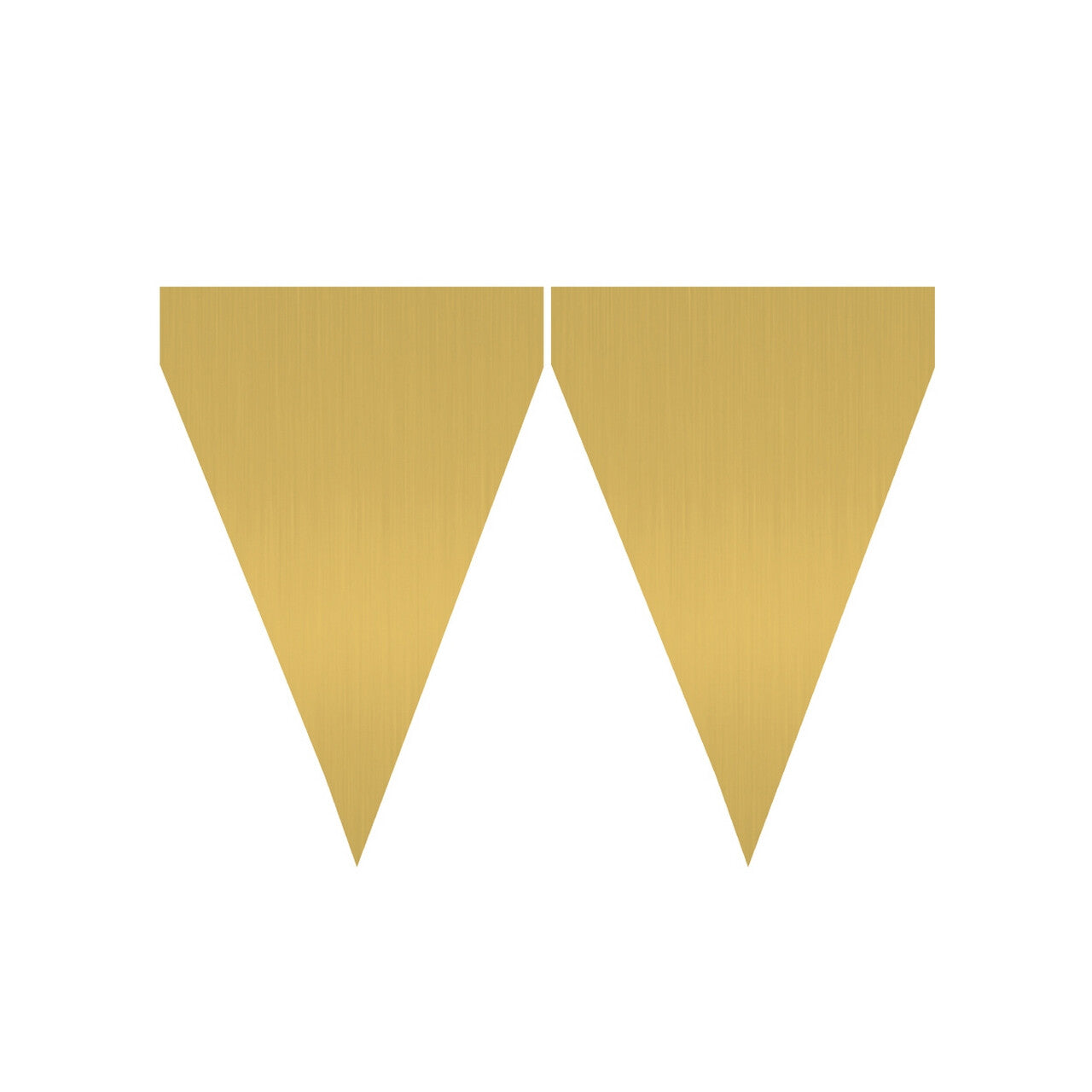 Op deze afbeelding zie je een Decoratie, van het merk Funidelia. True Gold Party Vlaggenlijn 9 Wimpels 3 Meter