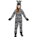 Kijk Uit Met Oversteken Zebra Onesie Kind Kostuum