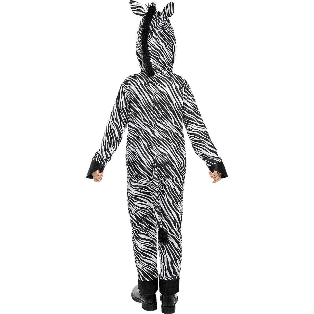 Op deze afbeelding zie je een Kostuums, van het merk Funidelia. Kijk Uit Met Oversteken Zebra Onesie Kind Kostuum