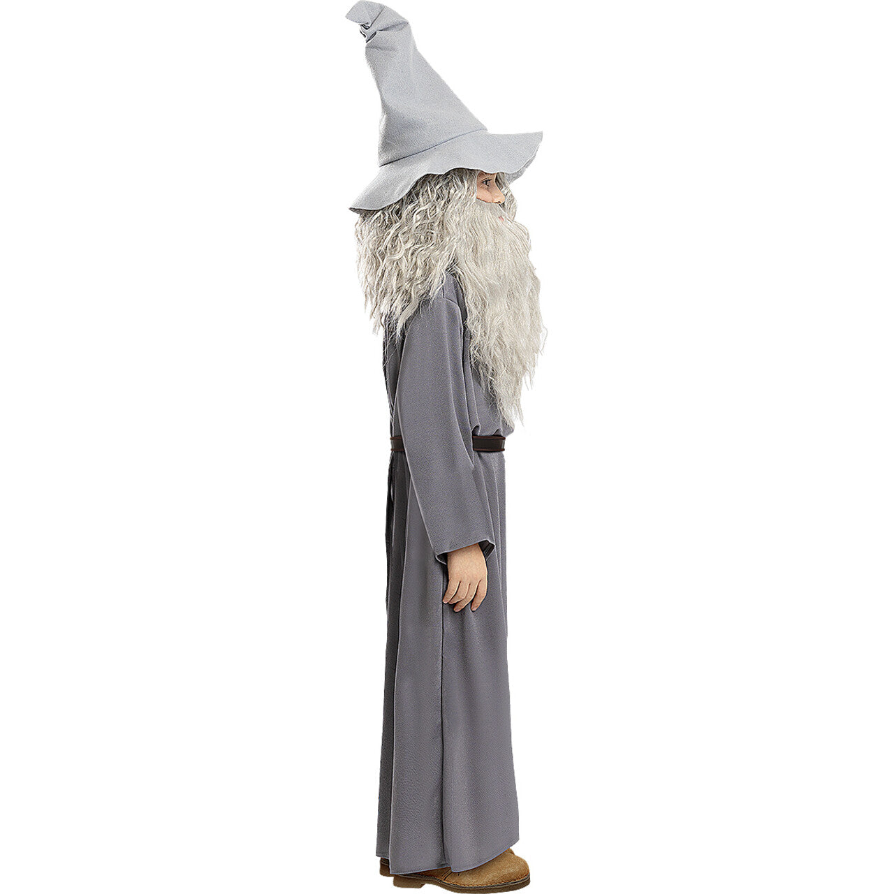 Op deze afbeelding zie je een Accessoires, van het merk Funidelia. Magier Gandalf Pruik Met Baard Kind