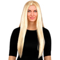 Perruque Longue Blonde Lisse