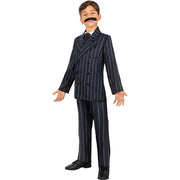 Op deze afbeelding zie je een Kostuums, van het merk Funidelia. Geinige Gomez Addams Jongen Kostuum