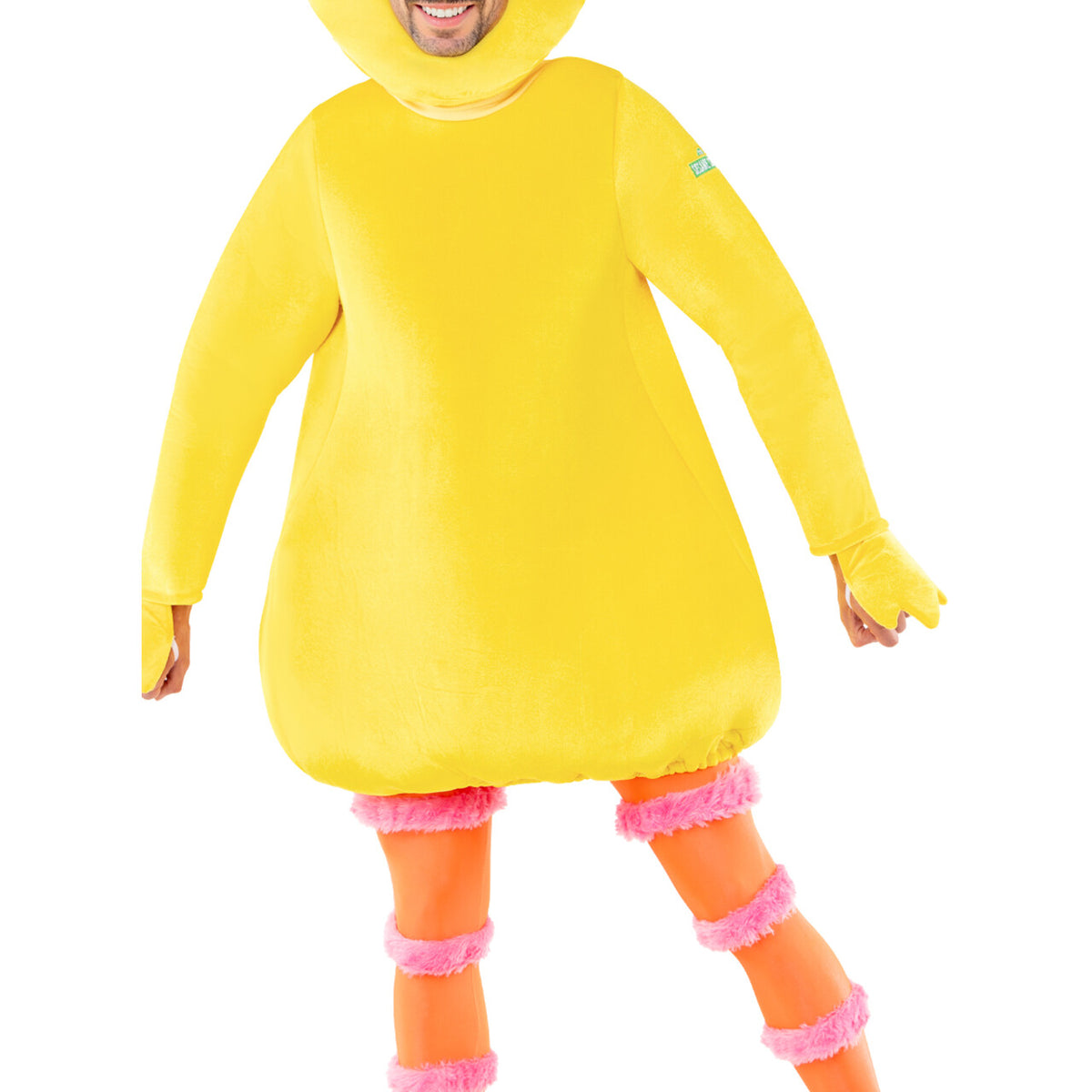 Op deze afbeelding zie je een Kostuums, van het merk Funidelia. Pino Pak (Geel - Big Bird) - Sesamstraat™