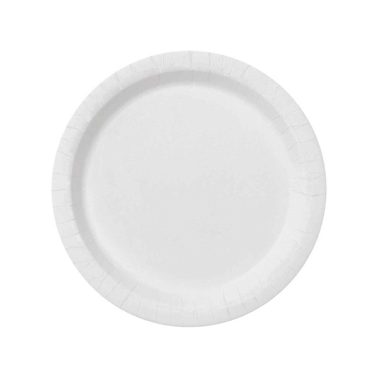 Op deze afbeelding zie je een Decoratie, van het merk Funidelia. Borden Wit 8 Stuks 23 Centimeter