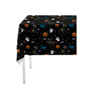Op deze afbeelding zie je een Decoratie, van het merk Funidelia. Happy Halloween Tafelkleed 120 X 180cm
