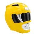 Casque De Power Ranger Jaune à Dents De Sabre