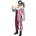 Schrikwekkende Enge Clown Pedro Man Kostuum
