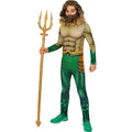 Aquaman Junior-Meereskrieger Kostüm für Kinder Jungen