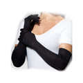 Schwarze Lange Handschuhe 55 Zentimeter