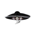 Chapeau Mexicain Mariachi Crâne