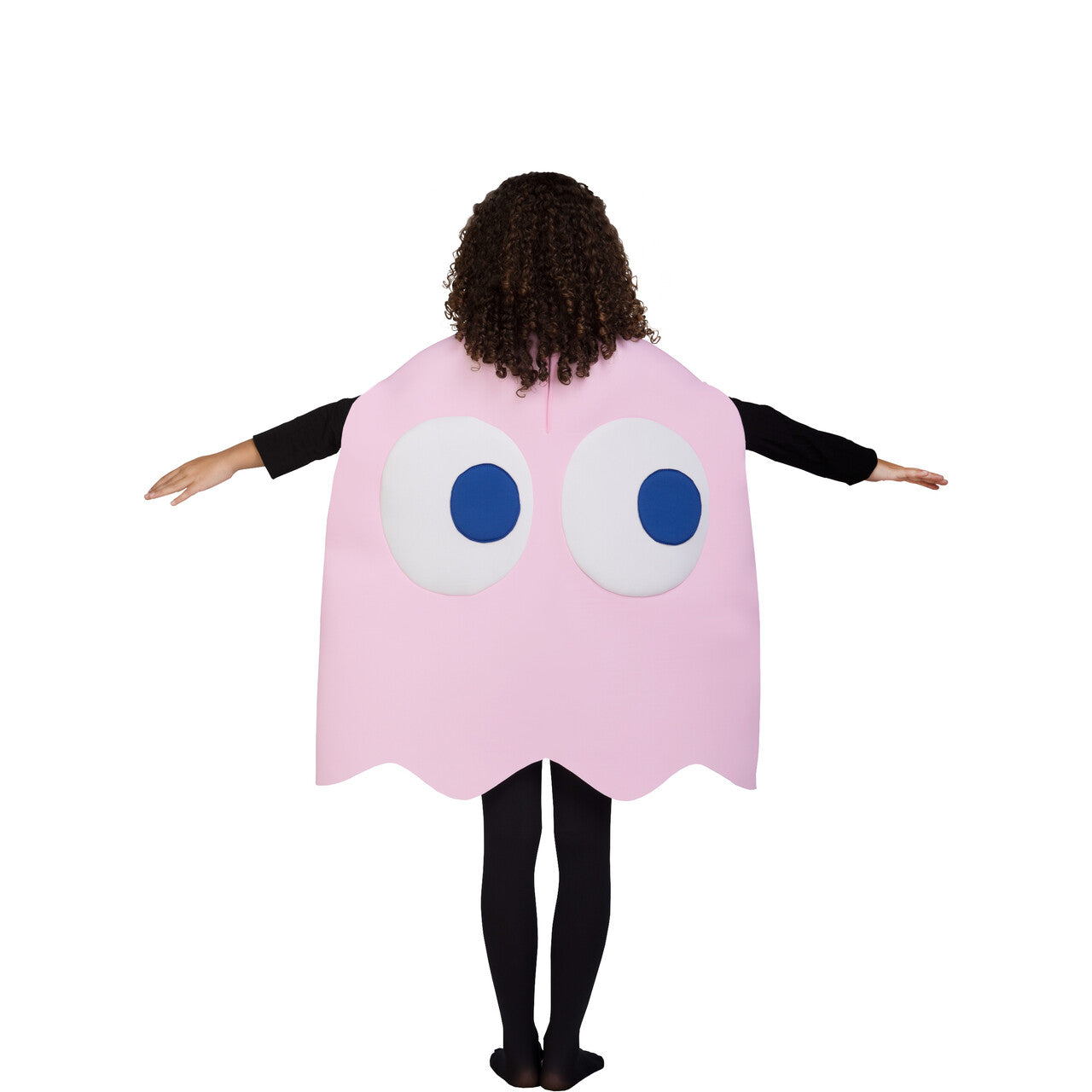 Op deze afbeelding zie je een Kostuums, van het merk Funidelia. Pinky The Cute Ghost Pacman Kind Kostuum