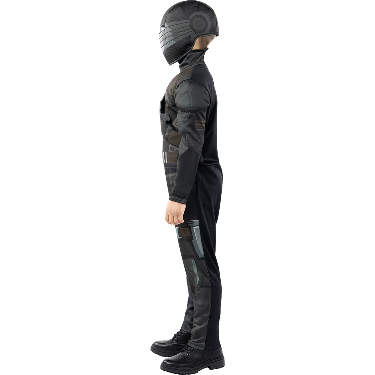 Op deze afbeelding zie je een Kostuums, van het merk Funidelia. Black Snake Eyes G IJoe Kind Kostuum