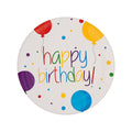 Happy Birthday Party Bordjes 8 Stuks