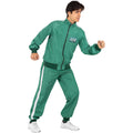 Ensemble De Survêtement Vert Numéro 456 Costume