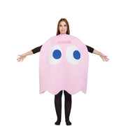 Op deze afbeelding zie je een Kostuums, van het merk Funidelia. Pacman Roze Spookje Pinky Kostuum