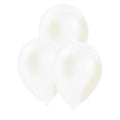 Latex Ballonnen Metallic Wit 10 Stuks