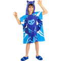 Catboy Poncho Handdoek Pj Masks Kind Kostuum