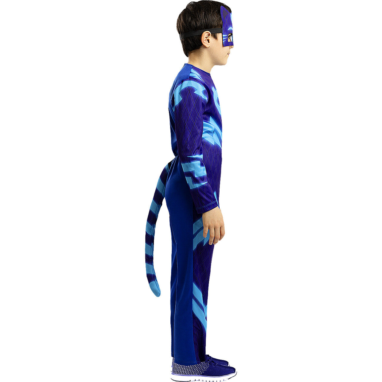 Op deze afbeelding zie je een Accessoires, van het merk Funidelia. Catboy Pj Masks Masker Blauw