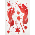 Halloween Blut-Aufkleber