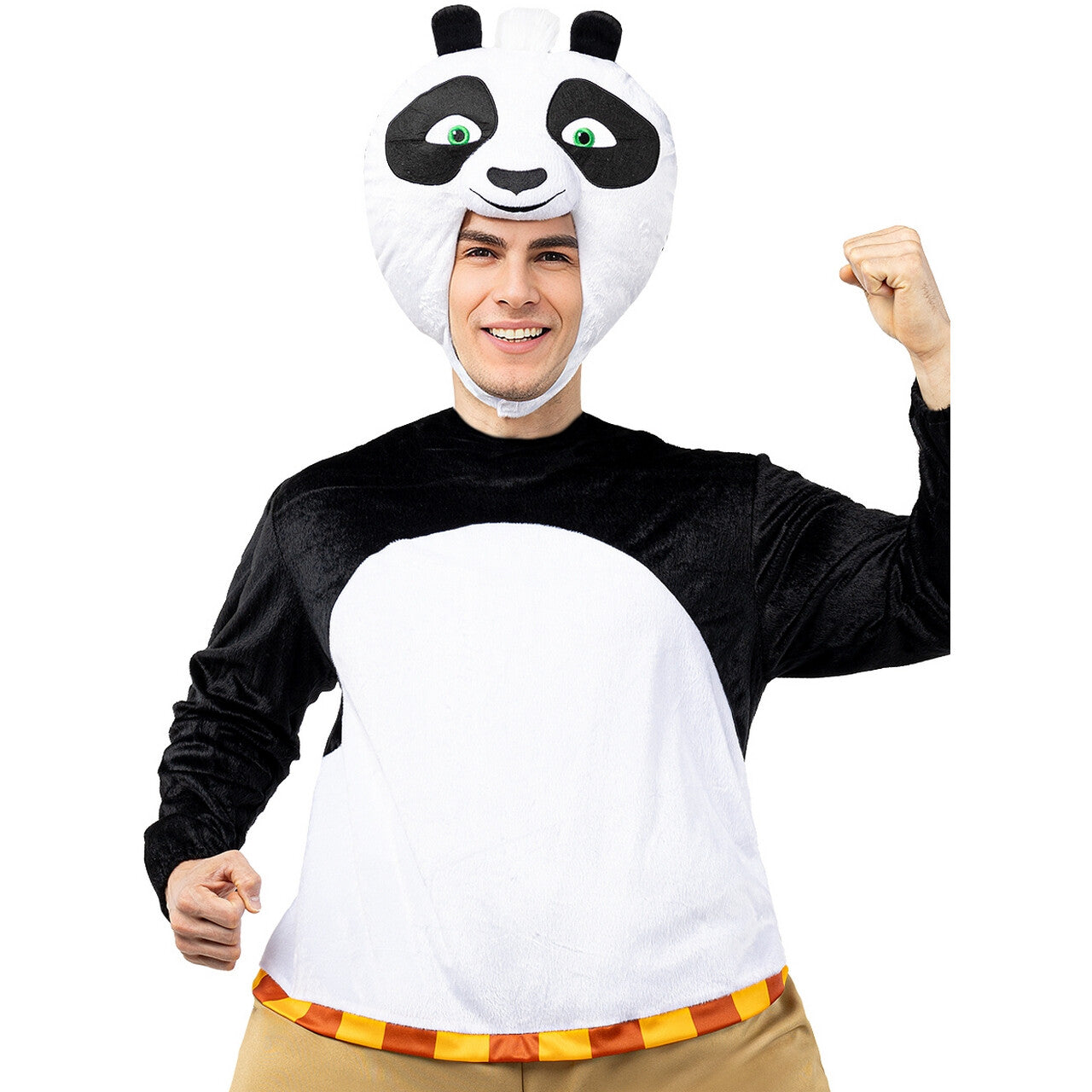 Op deze afbeelding zie je een Kostuums, van het merk Funidelia. Kung Fu Panda Po Kostuum