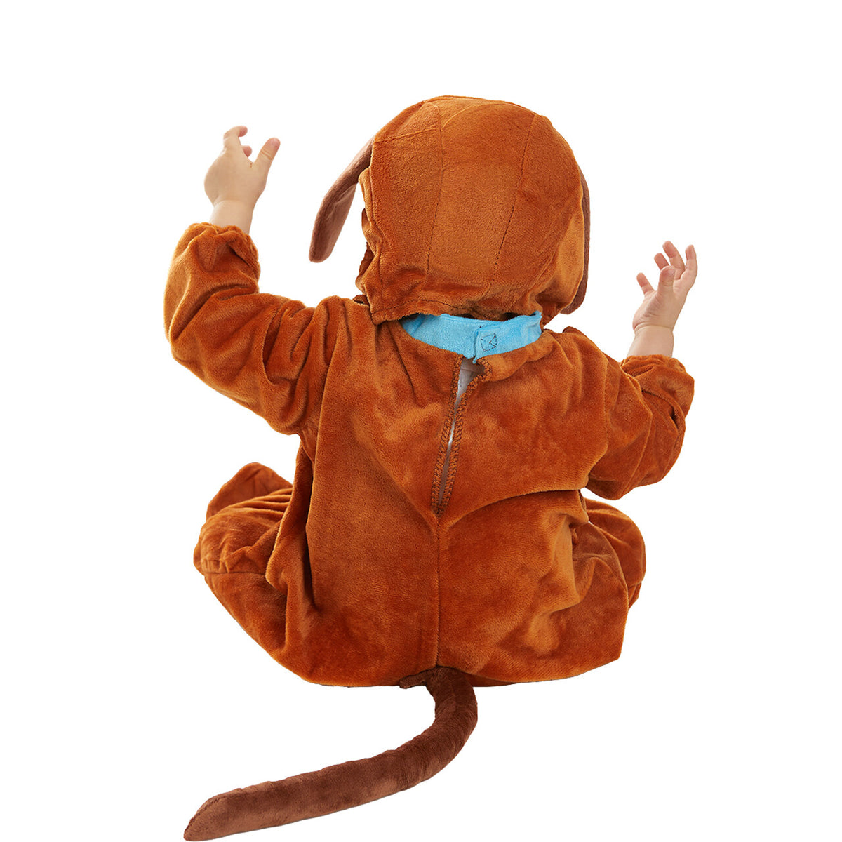 Op deze afbeelding zie je een Kostuums, van het merk Funidelia. Puppy Love Onesie Kind Kostuum