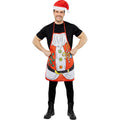 Weihnachtsmann Schürze Unisex