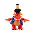 Costume De Dragon Gonflable Sur Les épaules Pour Enfants Costume