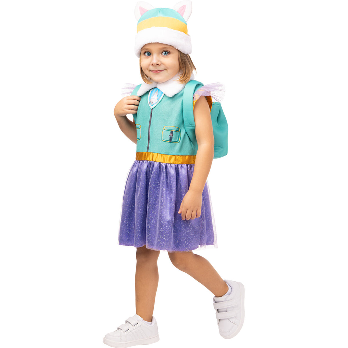 Op deze afbeelding zie je een Kostuums, van het merk Funidelia. Everest Kostuum - Paw Patrol™ Meisje