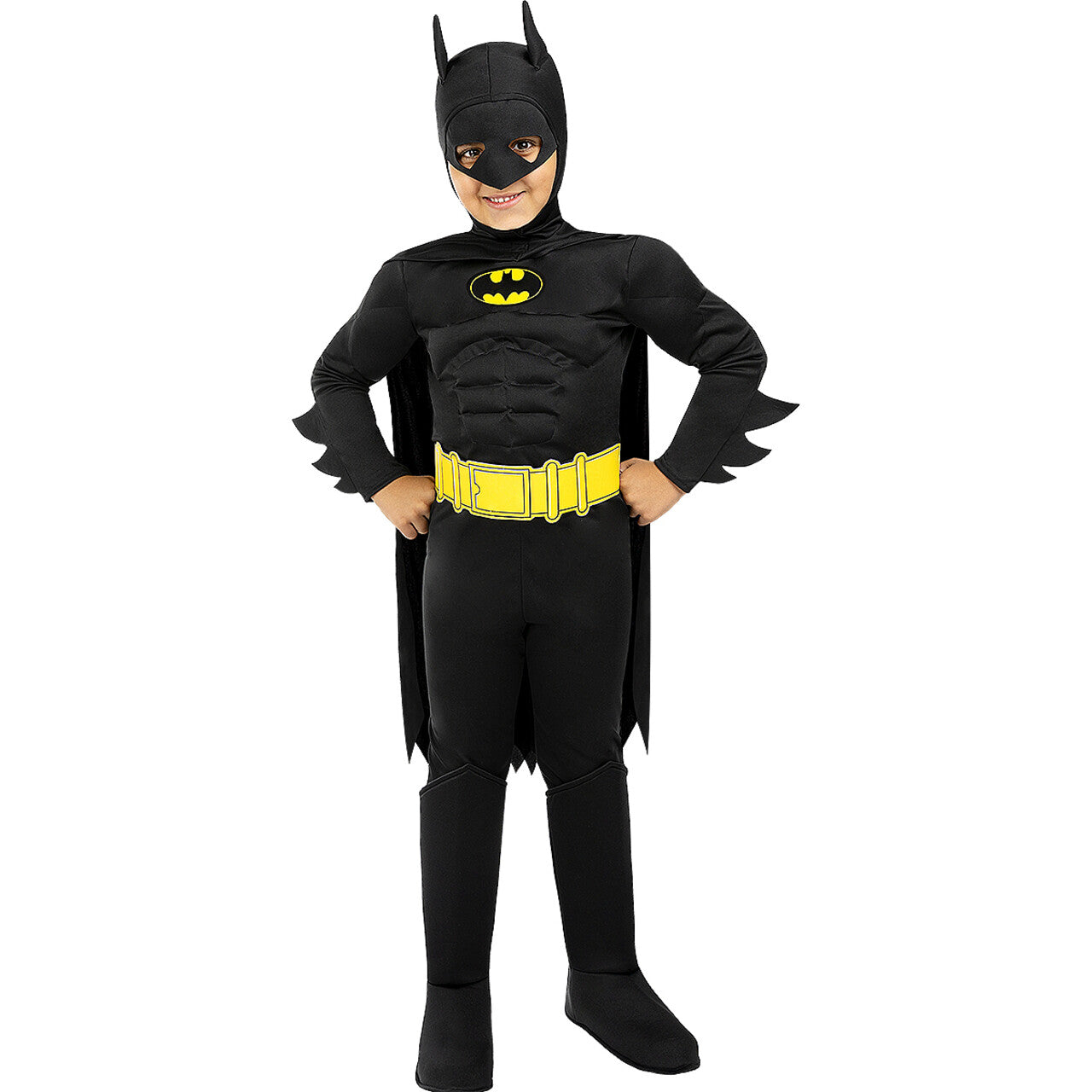 Op deze afbeelding zie je een Kostuums, van het merk Funidelia. Nachtheld Batman™ Kind Jongen Kostuum