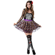Op deze afbeelding zie je een Kostuums, van het merk Funidelia. Dansend Op Het Kerkhof Vrouw Kostuum