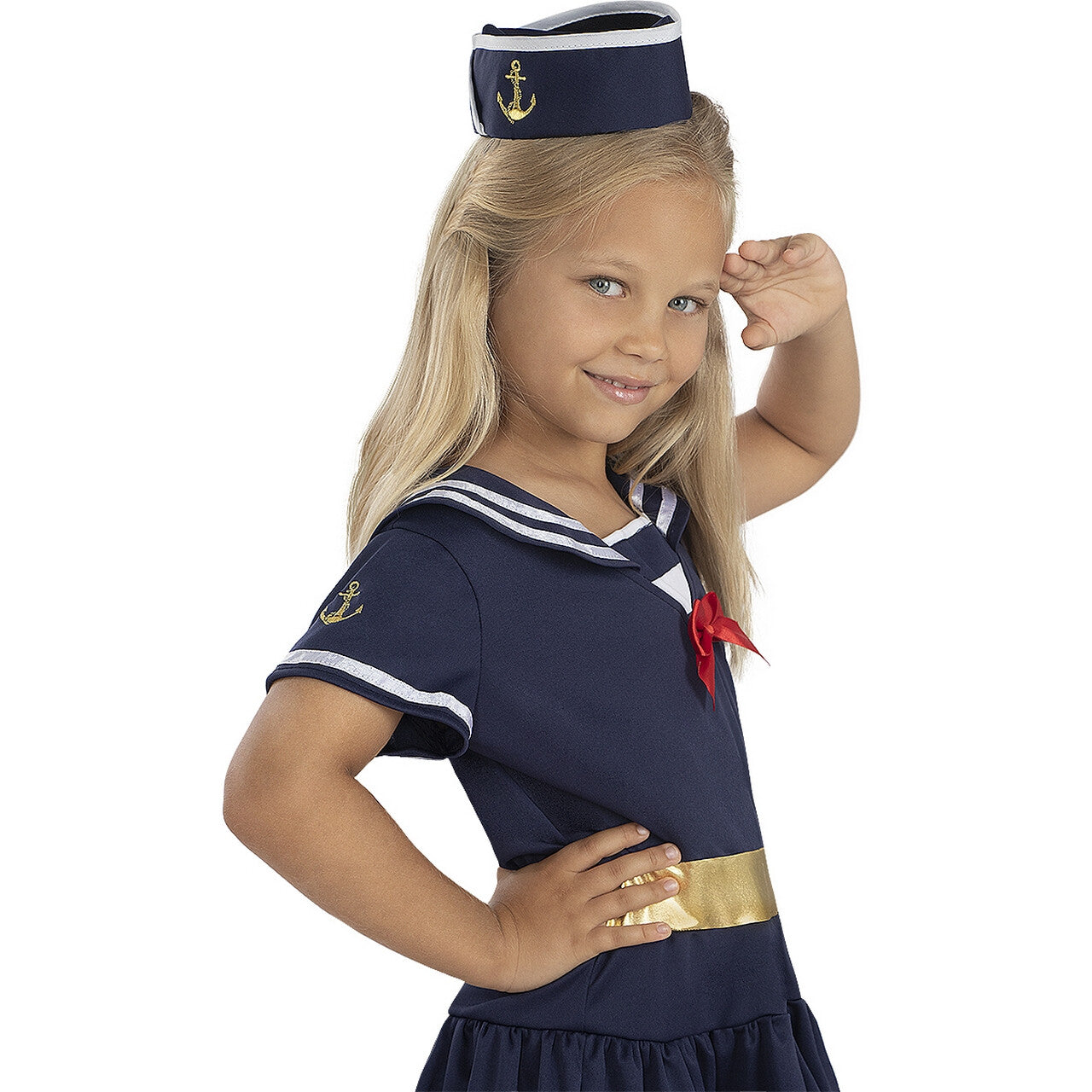 Op deze afbeelding zie je een Kostuums, van het merk Funidelia. Bootje Varen Stella Maris Meisje Kostuum