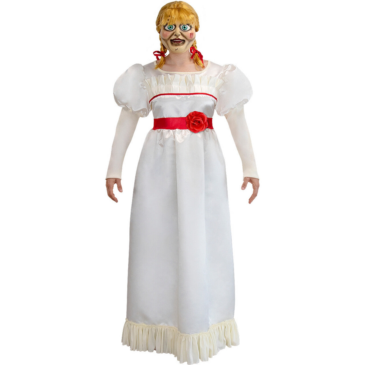 Op deze afbeelding zie je een Kostuums, van het merk Funidelia. Annabelle De Enge Pop Kostuum