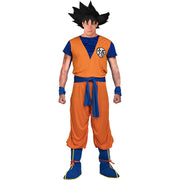Op deze afbeelding zie je een Kostuums, van het merk Funidelia. Saiyan Goku Dragon Ball Man Kostuum