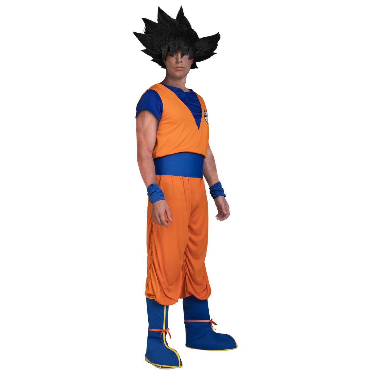 Op deze afbeelding zie je een Kostuums, van het merk Funidelia. Saiyan Goku Dragon Ball Man Kostuum